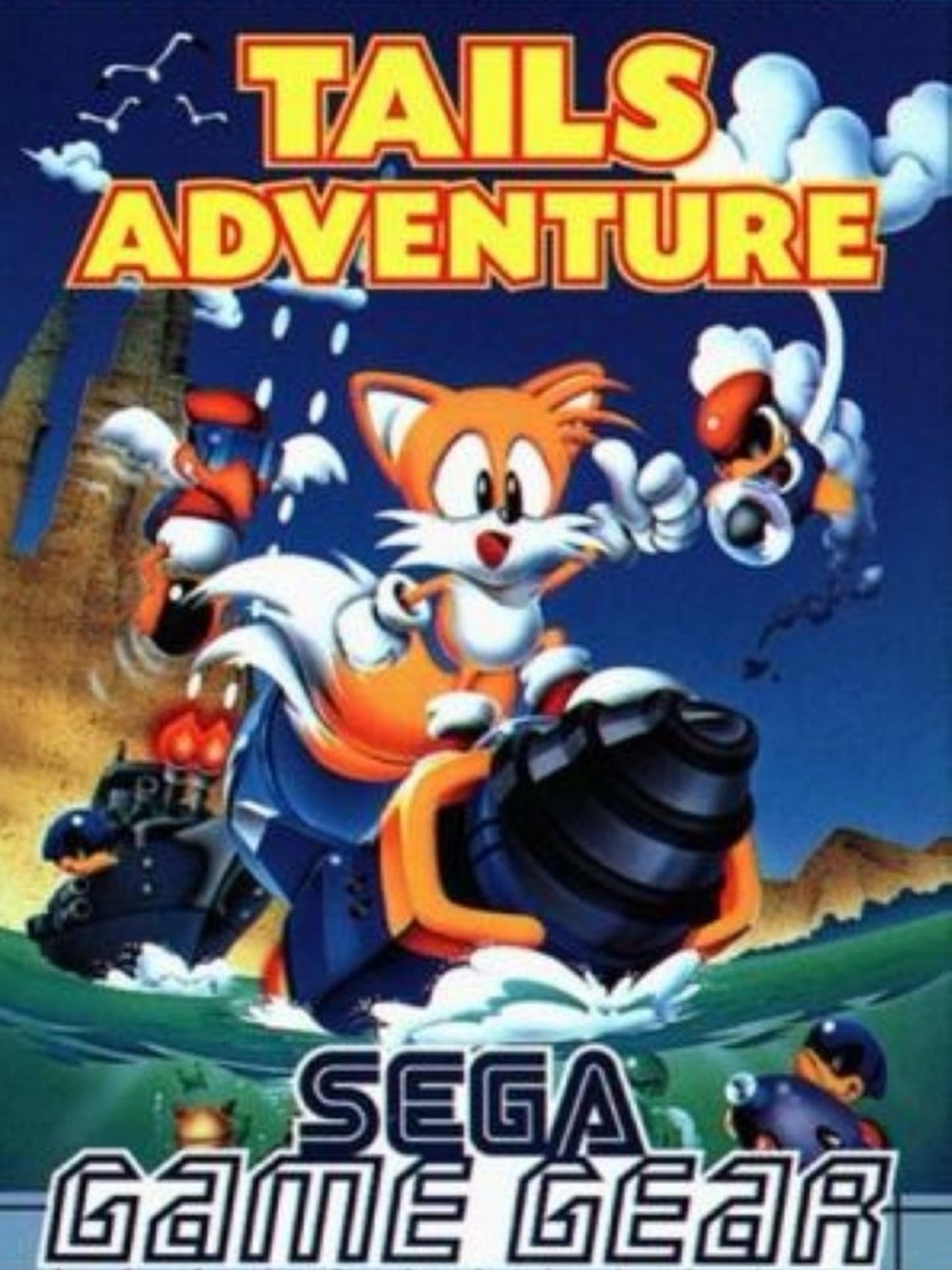 Sega Game Gear Tails Adventure - with Manual